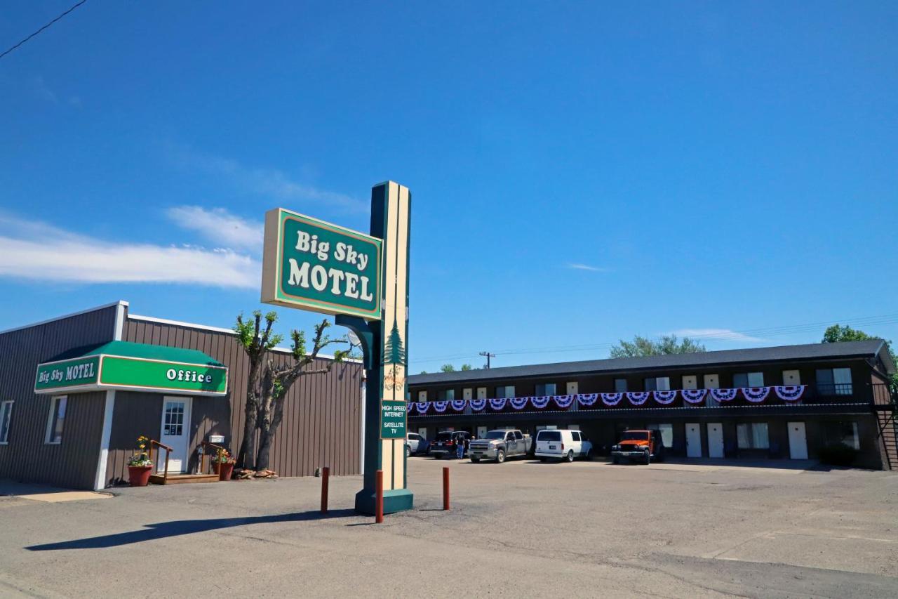 Big Sky Motel Roundup Eksteriør bilde